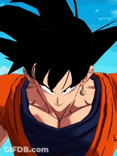 A Close Up Of A Dragon Ball Z Character GIF