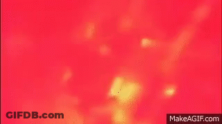 A Close Up Of A Flame Coming Out Of A Candle On Make A GIF