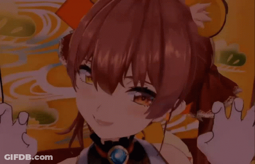 A Close Up Of A Girl 'S Face And Hands GIF