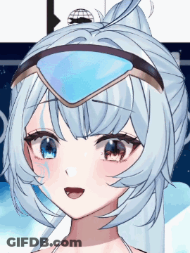 A Close Up Of A Girl 'S Face Wearing A Headband And Goggles GIF