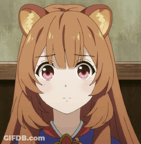 A Close Up Of A Girl 'S Face With A Lion Ear GIF