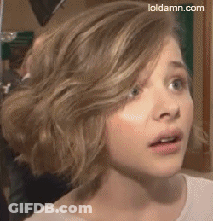 A Close Up Of A Girl 'S Face With A Loldamn.com Watermark On The Bottom GIF
