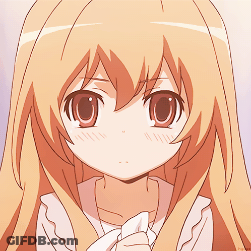 A Close Up Of A Girl 'S Face With A Purple Background And A Watermark That Says Yukisa GIF