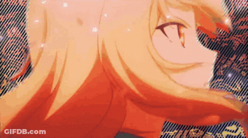 A Close Up Of A Girl 'S Face With A Striped Background GIF