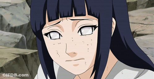 A Close Up Of A Girl 'S Face With A Watermark That Says Narutofori GIF