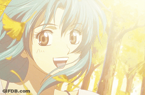 A Close Up Of A Girl 'S Face With A Watermark That Says " Xheartymotion " GIF