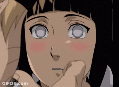 A Close Up Of A Girl With White Eyes GIF