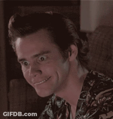 A Close Up Of A Man Making A Funny Face . GIF