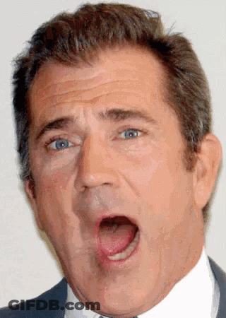 A Close Up Of A Man Making A Surprised Face GIF