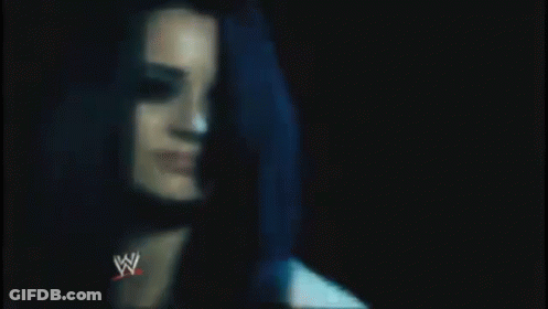 A Close Up Of A Man 'S Chest With A Wrestling Logo On It . GIF