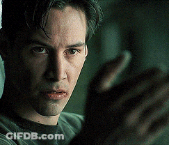 A Close Up Of A Man 'S Face And Hand GIF
