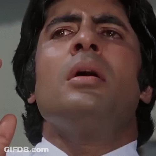 A Close Up Of A Man 'S Face And Neck GIF
