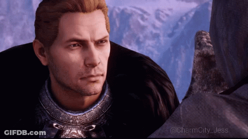 A Close Up Of A Man 'S Face In A Video Game With The Name Charmcity Jess At The Bottom GIF