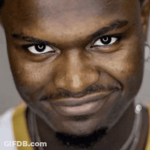 A Close Up Of A Man 'S Face Making A Funny Face GIF