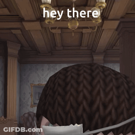 A Close Up Of A Man 'S Face With A Bandage On His Eye And The Words Hey There Above Him GIF