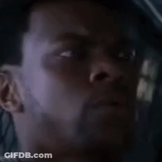 A Close Up Of A Man 'S Face With A Beard And A Hat . GIF