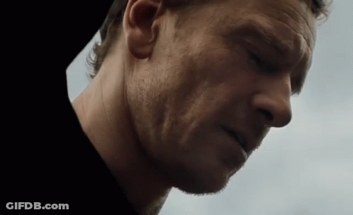 A Close Up Of A Man 'S Face With A Beard GIF