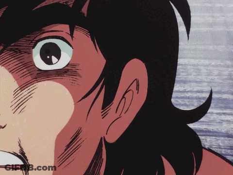 Close Up Of Bearded Man's Face GIF