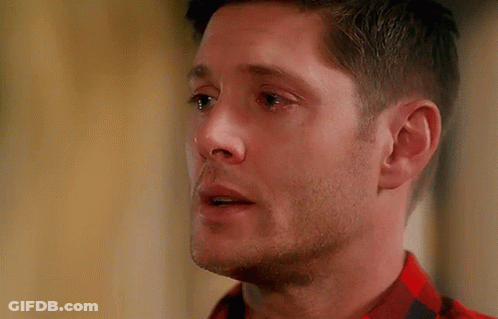 A Close Up Of A Man 'S Face With A Beard Wearing A Red Plaid Shirt . GIF