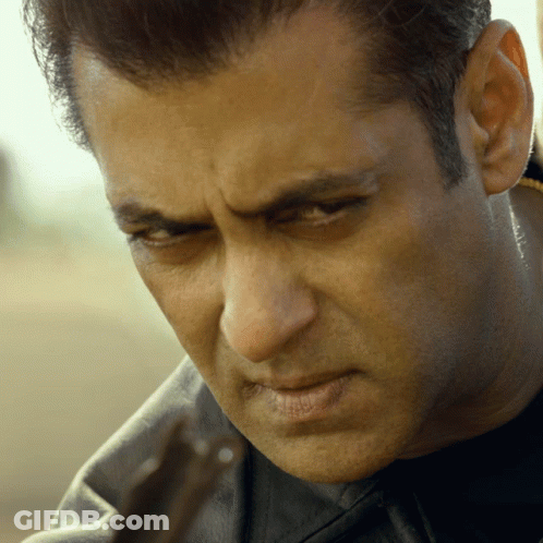 A Close Up Of A Man 'S Face With A Black Jacket On GIF