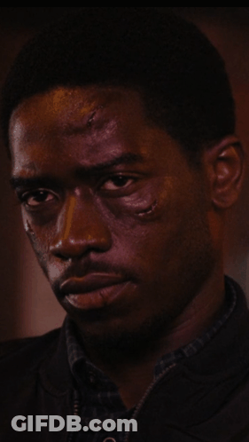 A Close Up Of A Man 'S Face With A Few Spots On It GIF