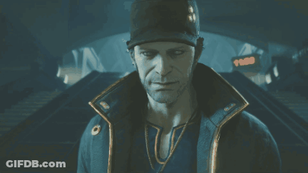 A Close Up Of A Man 'S Face With A Hat On GIF
