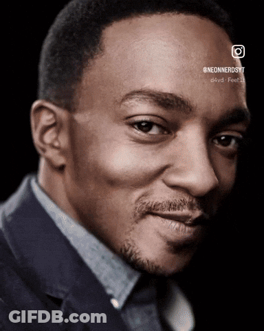 A Close Up Of A Man 'S Face With A Neonnerdsyt Watermark GIF