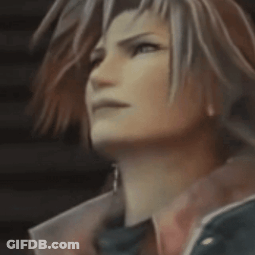 A Close Up Of A Man 'S Face With A Serious Look On His Face . GIF