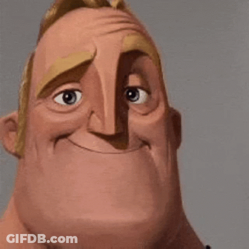 A Close Up Of A Man 'S Face With A Shadow Of A Person Behind Him GIF