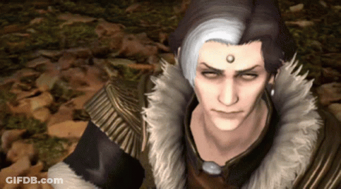 A Close Up Of A Man 'S Face With A Third Eye On His Forehead GIF