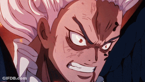A Close Up Of A Man 'S Face With A Very Angry Expression GIF
