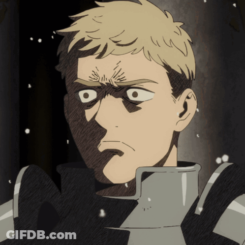 A Close Up Of A Man 'S Face With A Very Angry Look On His Face GIF