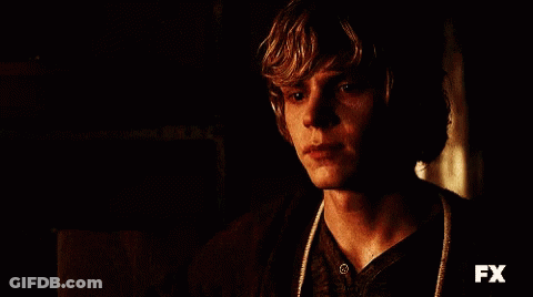 A Close Up Of A Man 'S Face With Fx Written On The Bottom GIF