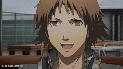 A Close Up Of A Man 'S Face With His Mouth Open GIF