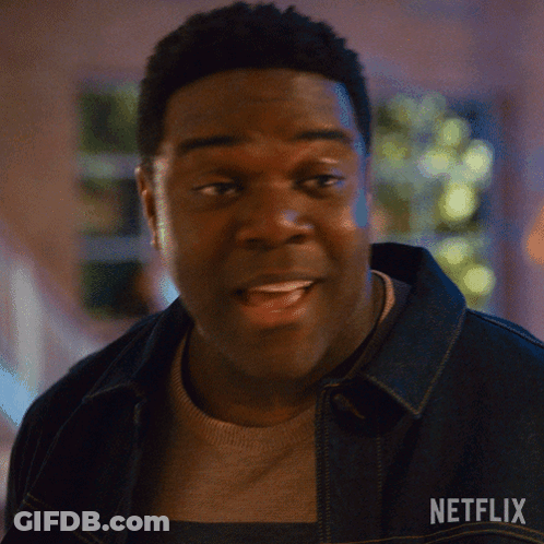A Close Up Of A Man 'S Face With Netflix Written On The Bottom GIF