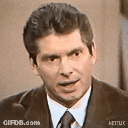 A Close Up Of A Man 'S Face With Netflix Written On The Bottom GIF