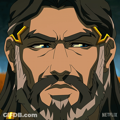 A Close Up Of A Man 'S Face With Netflix Written On The Bottom Right GIF