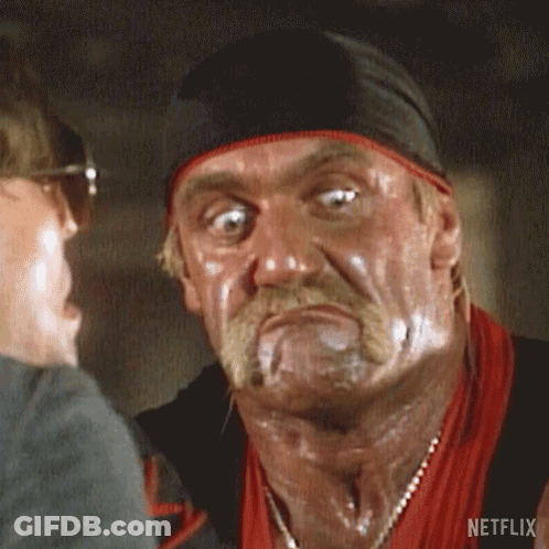 A Close Up Of A Man 'S Face With Netflix Written On The Bottom Right GIF