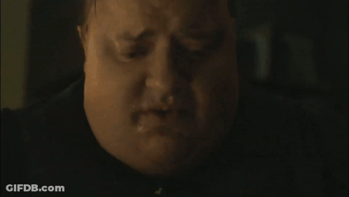 A Close Up Of A Man 'S Face With Tears Running Down His Cheeks GIF