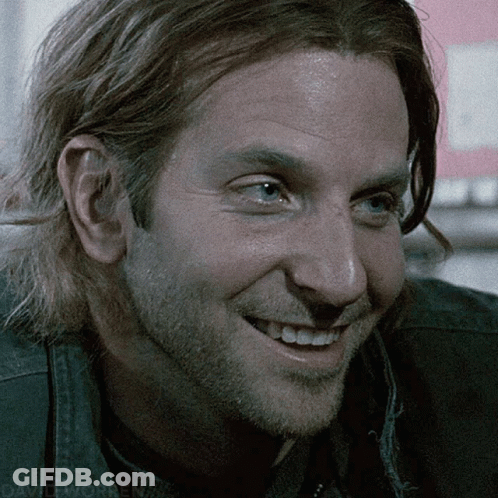 A Close Up Of A Man 'S Face With The Name David On The Bottom Right Corner GIF