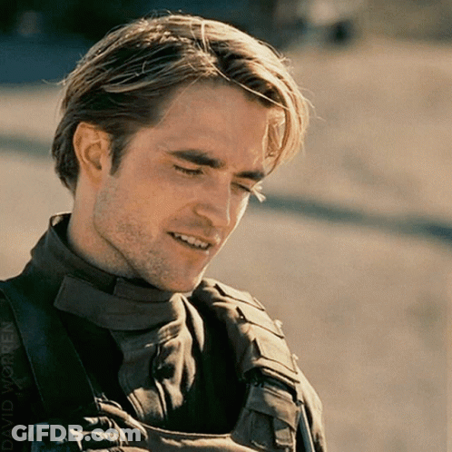 A Close Up Of A Man 'S Face With The Name David Written In The Corner GIF