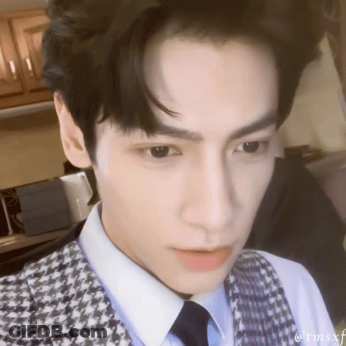 A Close Up Of A Man 'S Face With The Name Rmsxf Visible GIF