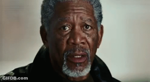 A Close Up Of A Man 'S Face With The Website Gifbin.com Visible GIF