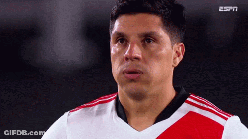 A Close Up Of A Man 'S Face With The Word Espn On The Bottom Right GIF