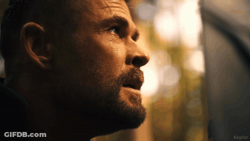 A Close Up Of A Man 'S Face With The Word Kepler In The Corner GIF
