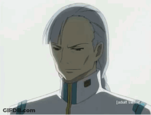 A Close Up Of A Man 'S Face With The Words Adult Swim Visible GIF