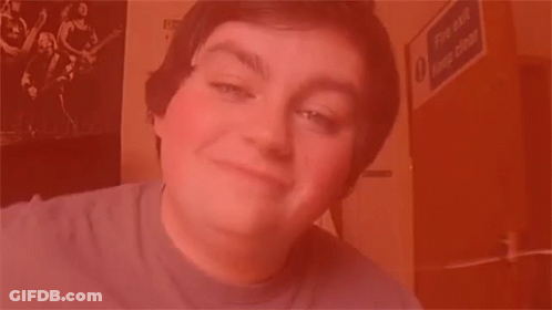 A Close Up Of A Man 'S Face With The Words Beating Of A Dead Horse Intensifies GIF