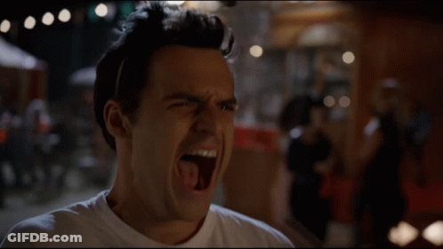 A Close Up Of A Man 'S Face With The Words Game Time Behind Him GIF