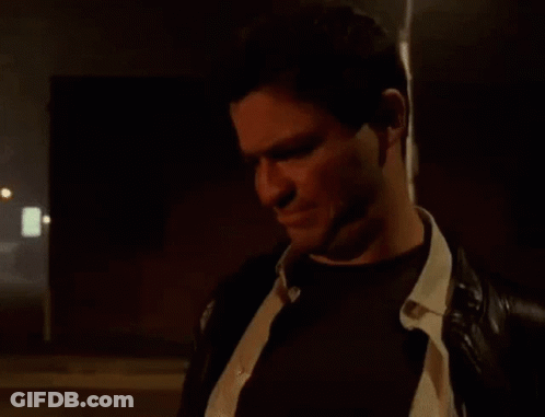 Close Up Of Man's Face With Ainda Uma Text GIF