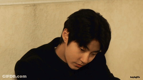 A Close Up Of A Man 'S Face With The Words Keybgfr Written Below Him GIF
